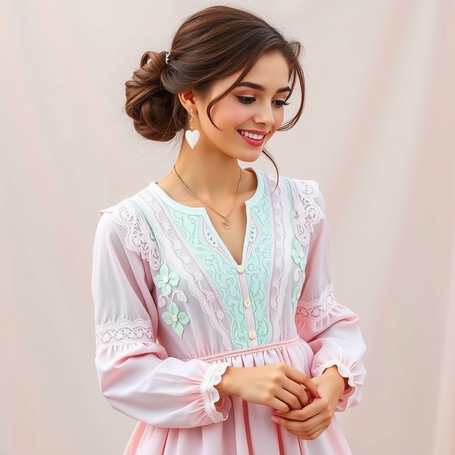 Soft Pastel Outfit for a Day Date