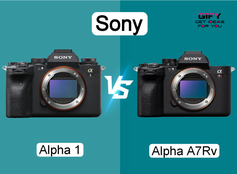 Sony A1 vs A7RV