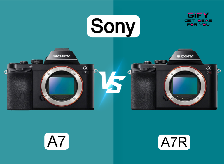 Sony A7 vs A7R