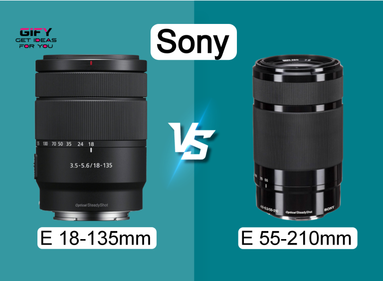 Sony E18135 vs Sony E55-210