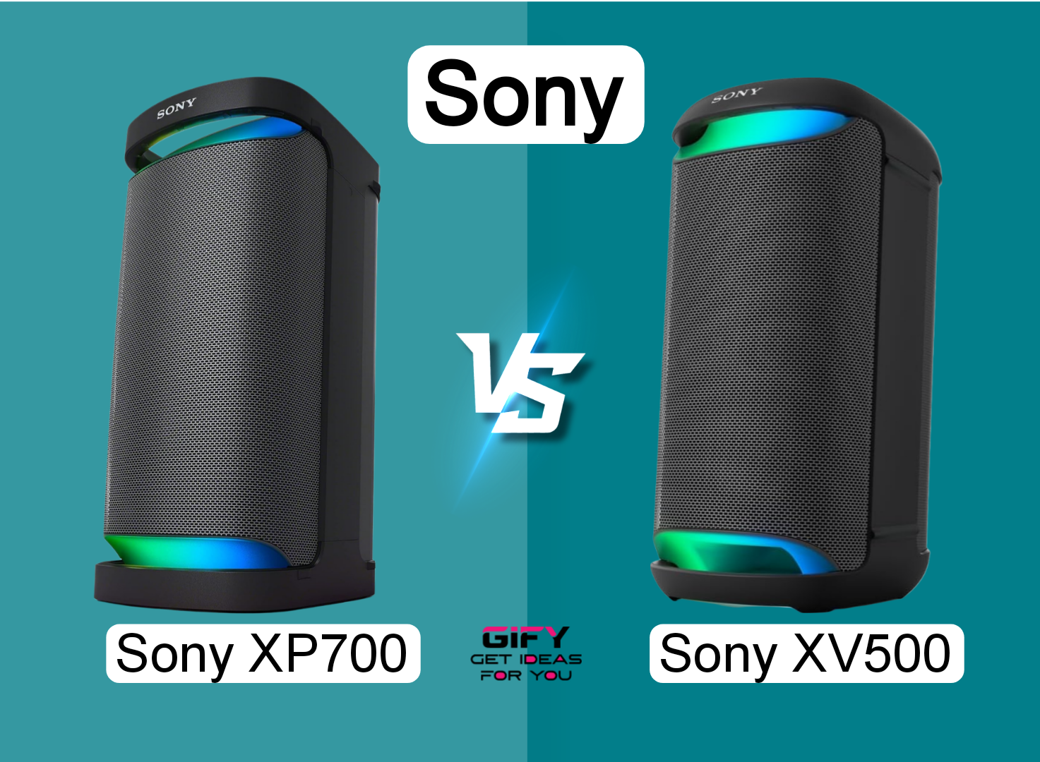 Sony XP700 vs XV500