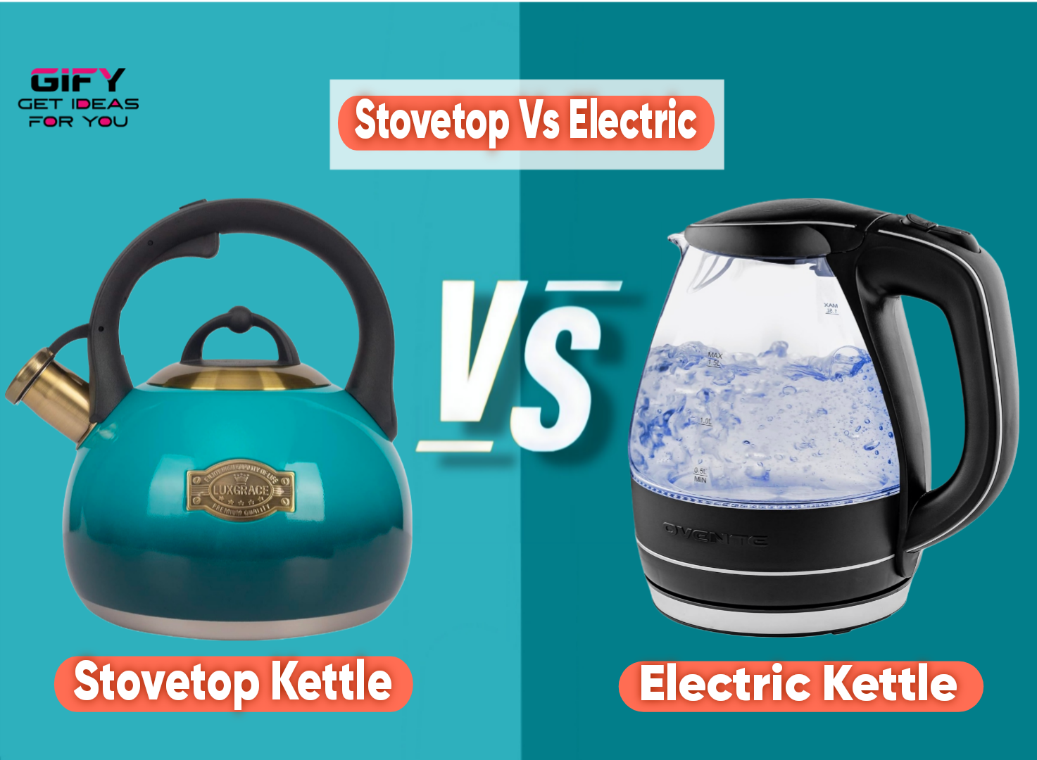 Stovetop Kettle vs Electric Kettle