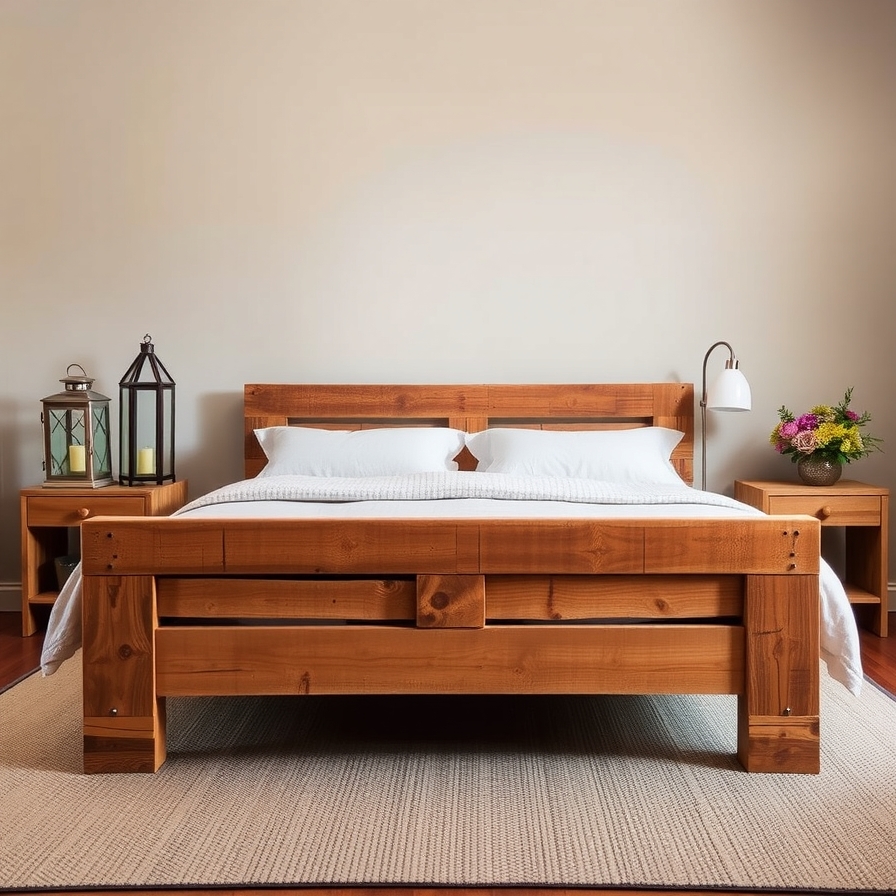 The Classic Pallet Bed Frame