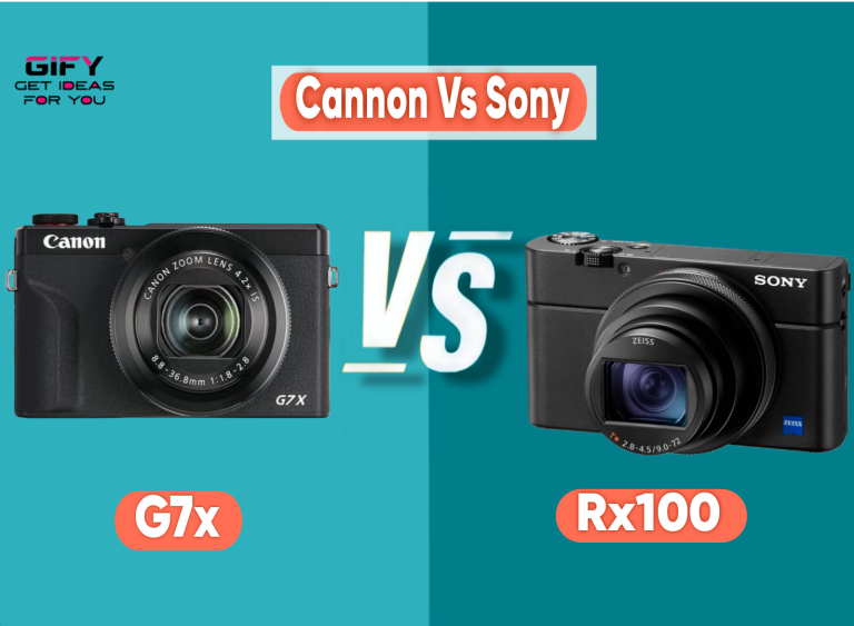 canon g7x vs sony rx100