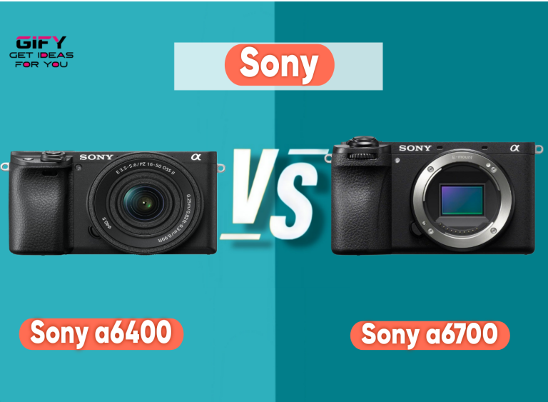 sony a6400 vs a6700