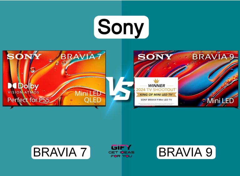 sony bravia 7 vs 9