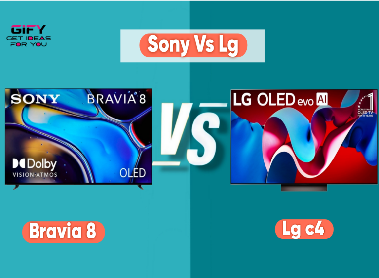 sony bravia 8 vs lg c4