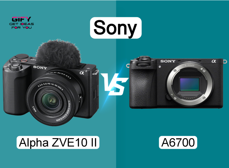 sony zv-e10 ii vs a6700