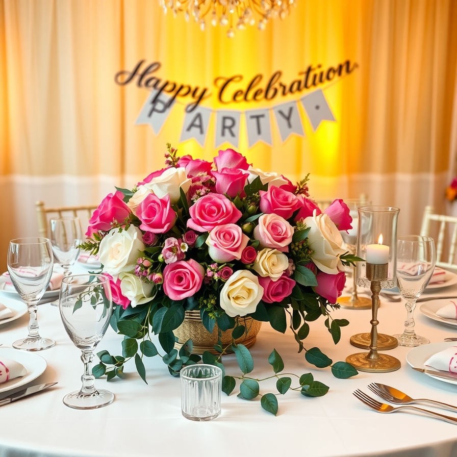 table decoration ideas for parties