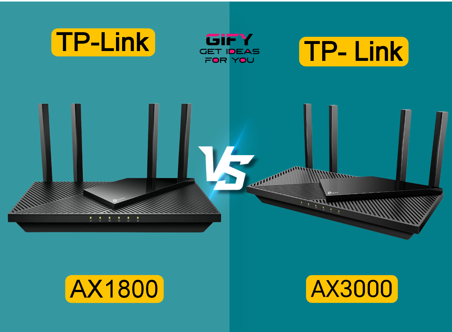 tp link ax1800 vs ax3000
